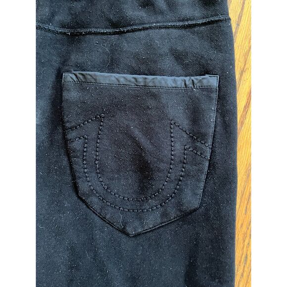 True Religion Black Lounge Trousers Casual Jogger Sweat Pants    Mens Size Small - Picture 6 of 10
